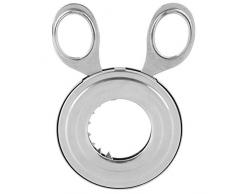 Taglia Uova Sode, Taglia Uova in Acciaio Inossidabile Strumento di Rimozione Uova Forbici Uova Sode Strumento di Demolizione Uova Biscotti Apri Forbici Guscio Uovo Apri Guscio Uovo