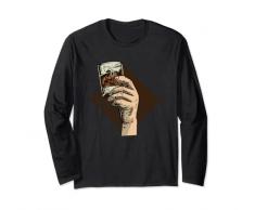 Whisky Whiskey Fermentazione Bicchiere - Whisky Blended Maglia a Manica