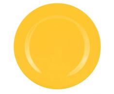 'zakdesigns 1530 – 0841 piatto insalata BBQ diametro 24 cm, Melamina, Giallo, 24 x 24 x 1.5 cm