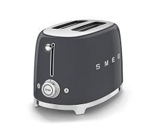 SMEG Tostapane compatto SMEG BHT 36,6 x 24,8 x 22,4 cm, grigio