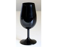 6 Bicchieri da degustazione Inao in Cristallino Nero