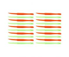 20 Pezzi Sbuccia Arance Sbuccia Agrumi Sbuccia Agrumi in Plastica per Frutta Arancia, Anguria, Pomodoro, Limone