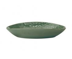 Maxwell & Williams Panama - Piatto da portata ovale, in porcellana, 24 x 17 cm, colore: Verde kiwi