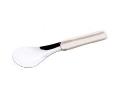 Piazza Spatola per Dolci e Gelato 25 cm in Acciaio Inox e Plastica - Paletta Gelato Professionale per Gelaterie, Bar, Pasticcerie e Ristoranti dal Design Moderno Made in Italy