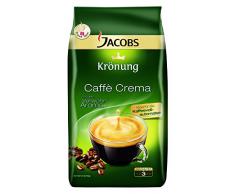 Jacobs Krönung Caffè Crema Classico, Chicchi Interi, Caffè, Accessori Bar, 1000g