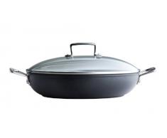 Le Creuset Tegame Basso con Coperchio, Alluminio Antiaderente, 30 cm