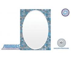FERIDRAS ARREDO BAGNO - FERIDRAS ARREDO BAGNO Specchio ovale bisell.cm 65x45