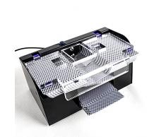 Mescolatore di Carte Automatico, Mescolatore di Carte da Gioco Elettrico, Mescolatore di Poker a 2 Mazzi, Shuffle con Un Clic, per Strumento di Gioco di Carte da Gioco di Poker Home Party Club