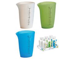 Trudeau 5050742 - Caraffa Graduata Flessibile, Colori Assortiti