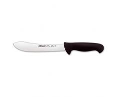 Arcos Serie 2900 - Coltello Scannare Coltello Macellaio Coltello Bistecca - Lama Acciaio Inossidabile Nitrum 200 mm - Manico Polipropilene Colore Nero