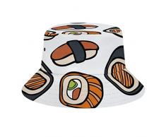 Cappelli A Secchiello Cucina Giapponese Modello Sushi Cappello Cappello da Sole per Uomini Donne