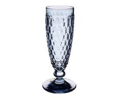 Villeroy & Boch Boston Coloured Calice da Spumante Blue, 150 ml, Cristallo, Blu