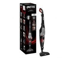 Imetec Piuma Extreme++ SC3-500, Aspirapolvere con Tecnologia Ciclonica Senza Sacco, Regolazione Elettronica della Potenza, Leggera 4 kg, Doppio Filtro Hepa Ipoallergenico, Nero