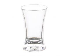Bicchiere Liquore 50 Ml Ø 4,5X7,5 Cm Trasparente Policarbonato - 12 Unità