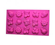 YOKIRIN® Forma Stampo in Silicone di Insetti Farfalle Accessorio per la Decorazione Della Torta del Fondente di Cioccolato stampi Zucchero Torte Stampi Sapone