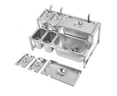 Oumefar Portamarmellata Spessore 0,7 Mm Espandibile Finitura Opaca Contenitore per Spezie per Cucina (20)