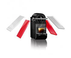 DeLonghi Pixie Clips, Macchina per Caffè Espresso, Bianco e Coral Neon