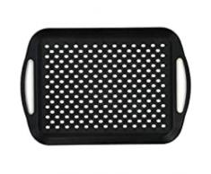 3 PAGEN Set 2 Vassoi Antiscivolo Grandi 45x31 Cm - Per Servizio Sicuro In Cucina