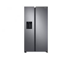 Samsung RS68A8522S9/EF Frigorifero Side by Side Senza Allaccio Idrico, 409 Litri Frigorifero, 225 Litri Congelatore, 281 kWh/Anno