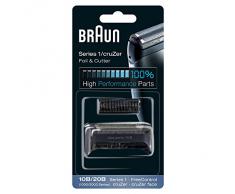 Braun Combi-pack 10B Lamina e Blocco Coltelli Testina di Ricambio per i Rasoi Braun della Serie 1