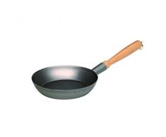 RIESS - Padella per cottura a induzione, in ferro, vuota, Ø 20 cm