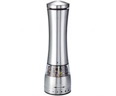 Westmark Automatic, Saliera e Pepiera elettrica, Acciaio Inossidabile, 6.5 x 6.5 x 21.5 cm