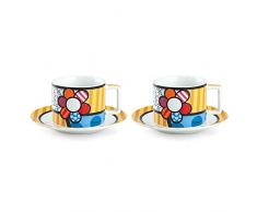 Egan Set 2 Tazze Cappuccino Britto Fiore ML.220