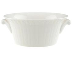 Villeroy & Boch Cellini Scodella da Zuppa, 400 ml, Porcellana Premium, Bianco