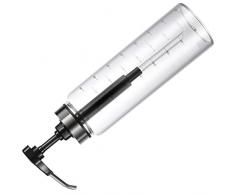 Cabilock Dispenser Per Marmellata Miele In Vetro Stile Pressa Per Bottiglie Contenitori Per Alimenti Vuoti Bottiglia Ketchup Contenitore Per Aceto Per Condire Il Miele