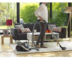 Rowenta RO3786 RO3786EA Compact Power Cyclonic Aspirapolvere Ciclonico Compatto, Senza Sacco, Animal Care, 750 W, 79 Decibel, Grigio/Nero