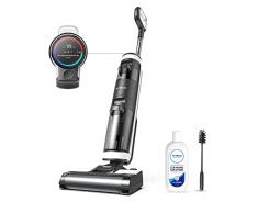 Tineco FLOOR ONE S3 Aspirapolvere Senza Fili, Lavapavimenti, Smart App, Assistante Vocale, Pulizia a Secco/Acqua per Pavimenti e Superfici Asciutti o Bagnati, Aspirazione Potente Senza Sacco