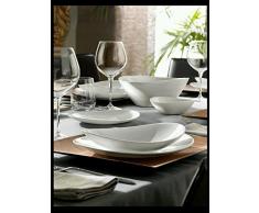 OFFERTA SERVIZIO PIATTI PROMETEO BIANCO BORMIOLI X 12 PERSONE 36 PEZZI