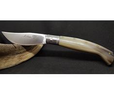 is lunas Coltello sardo Originale pattada da Caccia Artigianale Piccolo da Collezione Manico in Corno Sardegna