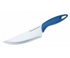 Tescoma 863029 Presto Coltello Cuoco, Acciaio Inossidabile, Blu, 17 cm, 1 Pezzo