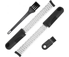 Grattugia per formaggio in acciaio inox - Grattugia per parmigiano - Grattugia per limone - Grattugia per noce moscata - Grattugia per zenzero - Grattugia per agrumi - Cioccolato, verdure, frutta,