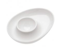 Koziol Ideas for Friends GmbH-Portauovo 3004101 Columbus in plastica, Colore: Bianco