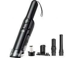 Aspirabriciole senza Fili Potente, 15000pa 160W Aspirapolvere Auto Portatile con Nuovo Filtro Batteria Ricaricabile per Casa Auto Ufficio