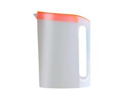 BOTCAM Grande capacità di calore domestico addensare plastica allaperto 2L succo bar acqua caraffa costume da bagno (arancione, taglia unica)