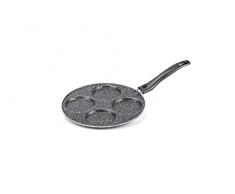 ALLUFLON Padella per Pancake, Alluminio, 23 cm
