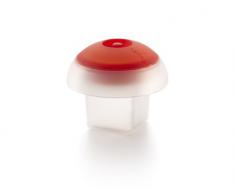 Lékué, Cottura a vapore, Cuociuova in silicone, cubico, colore: Trasparente