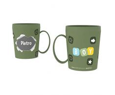 TAZZA IN PLASTICA con Nome E Disegni - Pietro - RYN063
