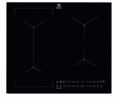 Electrolux EIS62449C Piano cottura ad induzione Serie 700 SenseBoil 60 cm, Nero