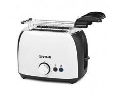 G3Ferrari G1003300 Tostapane, 800 W, Plastica, Acciaio Inossidabile, 2 Scomparti, Argento