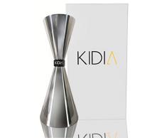 Kidia Jigger 1 2 oz, attrezzatura barman per set cocktail, dosatore kit barman professionale, misurino graduato per set barman, bicchieri shaker cocktail accessori bar bartender kit gin tonic whisky