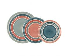 Quid Aire Servizio piatti Gres 18 pezzi 6 persone