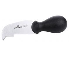 Parmigiano coltelli/Coltello da formaggio con falce a forma einkerben e ausschaben del Formaggio laibs, finitura satinata, Extra Pesante qualità/lunghezza: 16 cm | erk