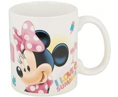 ILS I LOVE SHOPPING Tazza in ceramica per Bambini in confezione regalo (Topolina Minnie), 325ml