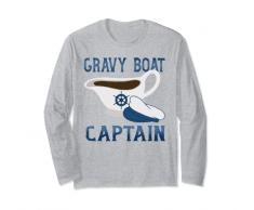 Salsiera Capitano Divertente Ringraziamento Maglia a Manica