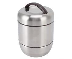 Scatola Portapranzo In Acciaio Inox Contenitore Per Il Pranzo In Acciaio Inox Bento Box Umami Lunch Box Porta Pranzo Termico Caldo Contenitori Pranzo,1,5 L Cappa Porta Pranzo Multiuso Allaperto