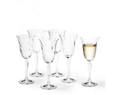 LEONARDO 017735 - Set di 6 Bicchieri da Vino Bianco Volterra